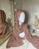 Vente en gros ou demi-gros de hijab en crêpe de couleurs noisette de bonne qualité, Cendrijab est situé dans le nord de la France et propose une livraison rapide. Cendrijab est grossiste/fournisseur de voile