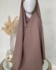 Khimar vieux rose, long hijab pour la femme musulmane voilée, Cendrijab vend en ligne des khimar de bonne qualité et pas cher, la livraison est rapide , Cendrijab propose un large choix de couleurs, vente de khimar en gros et au détails, notre stock est disponible en France