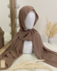 Fournisseur/grossiste de hijab en soie de médine rose brun Cendrijab propose de la vente en gros ou demi gros de hijab de bonne qualité et pas cher. Cendrijab est basé en France
