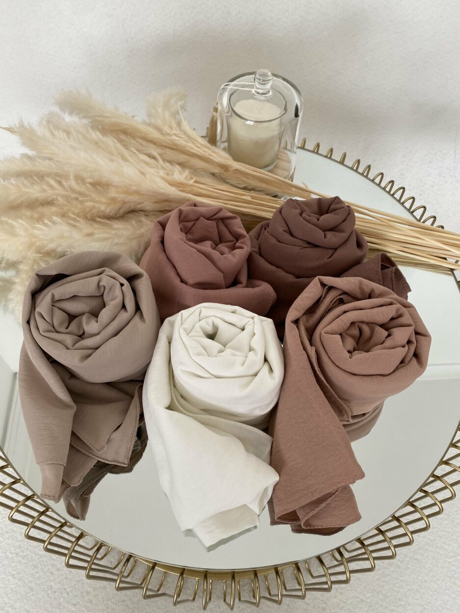 Cendrijab vend en ligne des hijab au détail ou en gros de hijab soie de médine lilas de bonne qualité 100% opaque, long, livraison rapide en 24H Nouveau hijab jazz